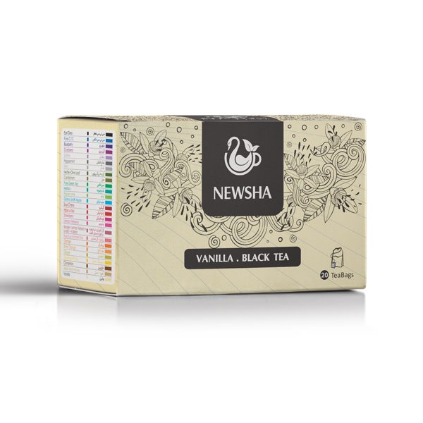Newsha Vanilla + Black Tea