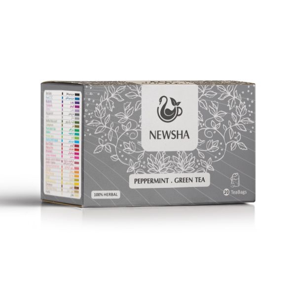 Newsha Peppermint + Green Tea