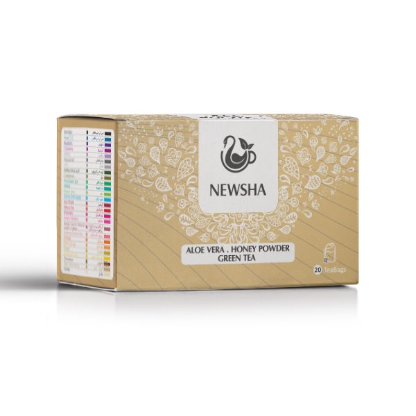 Newsha Aloe Vera + Honey Powder + Green Tea